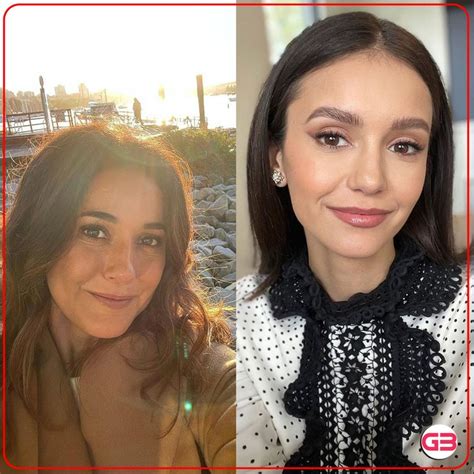 emmanuelle chriqui nina dobrev look alike|More.